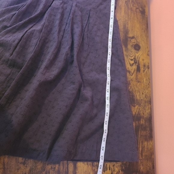 MM Couture by Miss Me Blue Strapless Eyelet Mini Dress - L - Picture 8 of 9